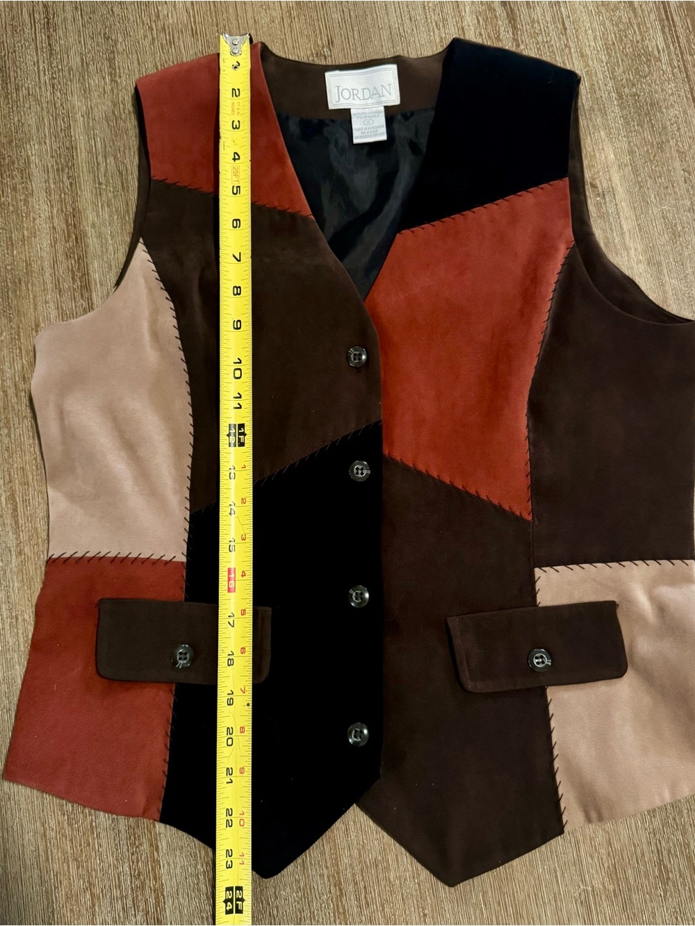 Jordan Patchwork Vest - Picture 4 of 5